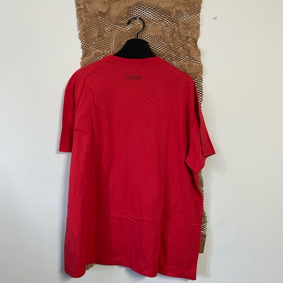 CALVIN KLEIN JEANS | Red T-shirt - Picture 4 of 6